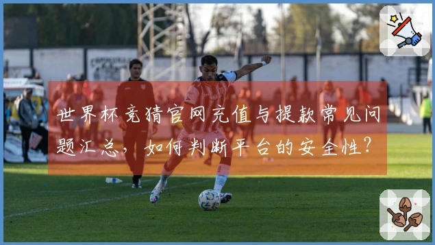 世界杯竞猜官网充值与提款常见问题汇总，如何判断平台的安全性？
