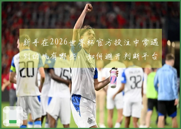 新手在2026世界杯官方投注中常遇到的坑有哪些，如何避开判断平台的可信度